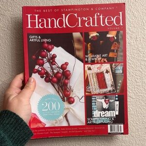 HandCrafted Magazine by - Red Cover
